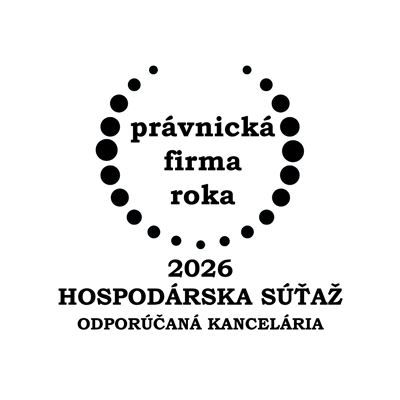 Právnická firma roka 2026 - Hospodárska súťaž